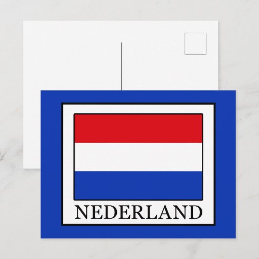 Carte Postale Nederland (Devant / Derrière)