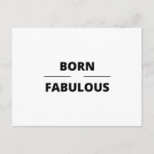 CARTE POSTALE NÉE FABULEUSE (Devant)