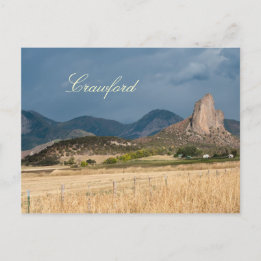 Carte Postale Needle Rock en Crawford, Colorado
