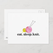 Carte Postale Needles et Yarn (Devant / Derrière)