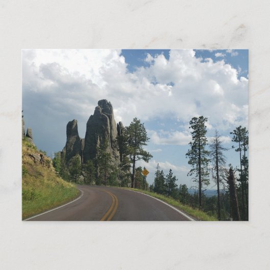Carte Postale Needles Highway View, Dakota du Sud (Devant)