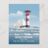 Carte Postale Needles Lighthouse (Devant)