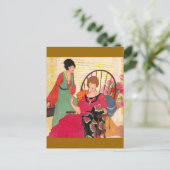 Carte Postale Needlework Vintage 1923 (Debout devant)