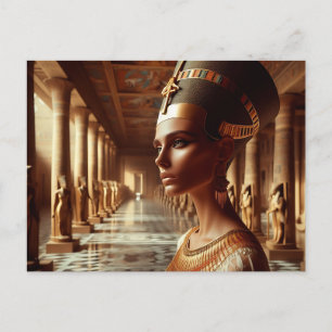 Carte Postale nefertari Civilisation Ancienne Égyptienne Artefac