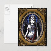 Carte postale "Nefertari" du Guardian égyptien Ang (Devant / Derrière)