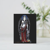 Carte postale Nefertari Egyptian Bastet Goddess An (Debout devant)