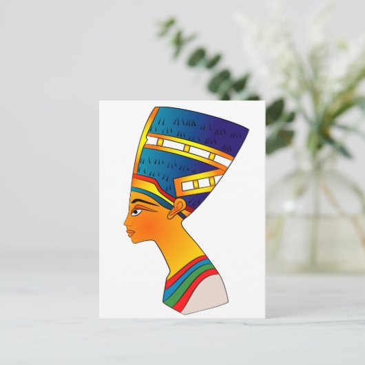 Carte Postale Néfertiti (Debout devant)
