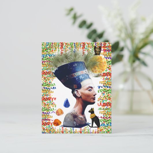 Carte Postale Néfertiti (Debout devant)