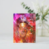 Carte Postale Nefertiti reine égyptienne (Debout devant)