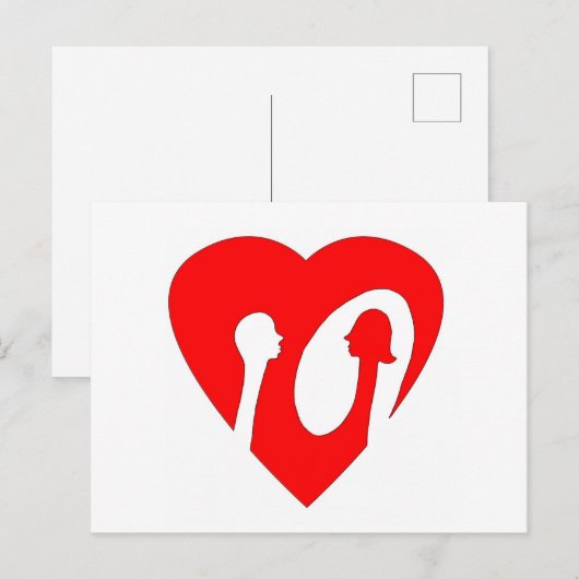 Carte Postale Negative Spaced Out (Devant / Derrière)