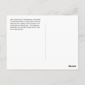 Carte Postale Négociation de Northland dans la baie d'Unalaska (Dos)