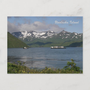 Carte Postale Négociation de Northland dans la baie d'Unalaska