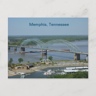 Carte Postale Négociation sur le fleuve Mississippi