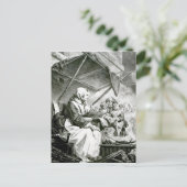 Carte Postale Négociation sur les châtaignes (Debout devant)