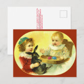 Carte Postale "Négociations fraternelles" (Devant / Derrière)