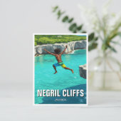 Carte Postale Negril Cliffs Jamaïque Travel (Debout devant)