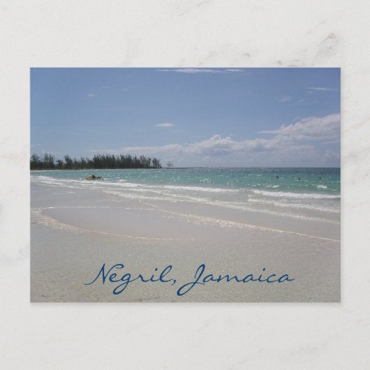 Carte Postale Negril, Jamaïque (Devant)