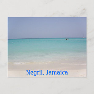 Carte Postale Negril, Jamaïque Postcard