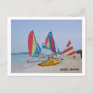 Carte Postale Negril, Jamaïque Postcard