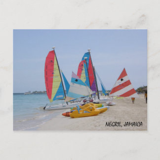 Carte Postale Negril, Jamaïque Postcard