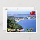 Carte Postale Neiafu - Tonga - Vue aérienne - (Devant / Derrière)
