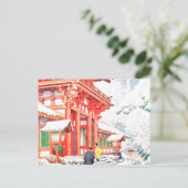 Carte Postale Neige (Debout devant)