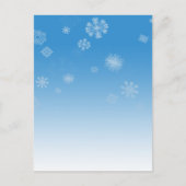 Carte Postale Neige (Devant)