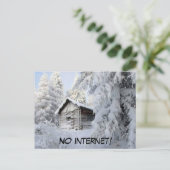 Carte Postale Neige (Debout devant)