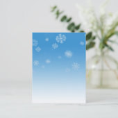 Carte Postale Neige (Debout devant)