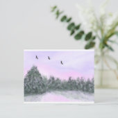 Carte Postale Neige (Debout devant)