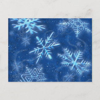 Carte postale neige