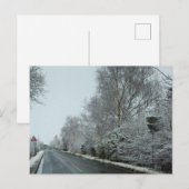 Carte Postale Neige (Devant / Derrière)