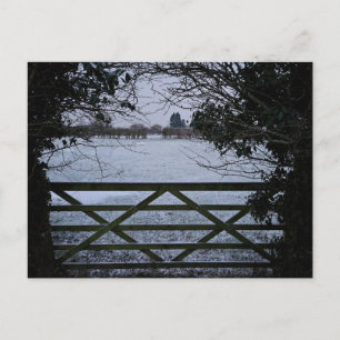 Carte Postale Neige