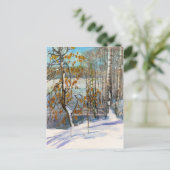 Carte Postale Neige (Debout devant)