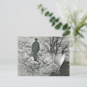 Carte Postale Neige (Debout devant)
