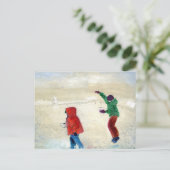 Carte Postale Neige ! 2014 (Debout devant)