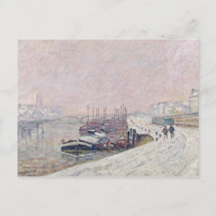 Carte Postale Neige à Rouen