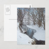 Carte Postale Neige du pays (Devant / Derrière)