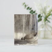 Carte Postale Neige fondue (Debout devant)