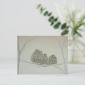 Carte Postale Neige sous (Debout devant)