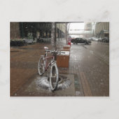 Carte Postale Neige sur moi (Devant)