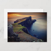 Carte Postale Neist Point, île de Skye, Écosse (Devant / Derrière)