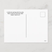 Carte postale Nekomata (Dos)