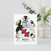 Carte Postale Nelson Family Crest (Debout devant)