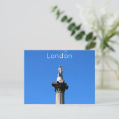 Carte Postale Nelson's Column, London Postcard (Debout devant)
