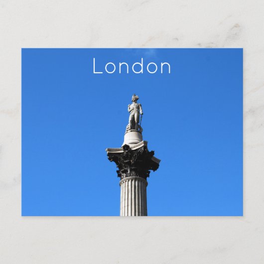 Carte Postale Nelson's Column, London Postcard (Devant)
