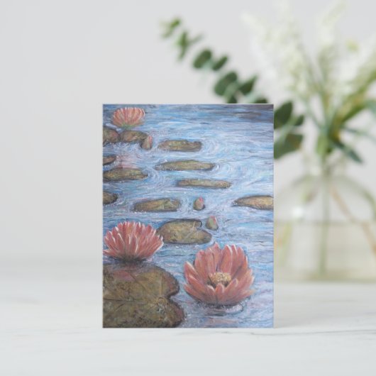 Carte Postale Nénuphar (Debout devant)