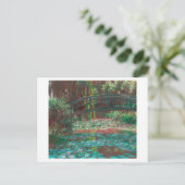 CARTE POSTALE "NÉNUPHAR POND" 1889 CLAUDE MONET (Debout devant)