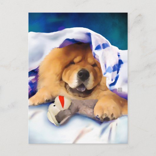 Carte postale NEO heARTdog chow (Devant)
