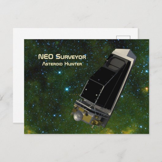 Carte Postale NEO Surveyor Asteroid Hunter (Devant / Derrière)